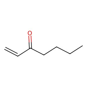 Structure of 1-hepten-3-one