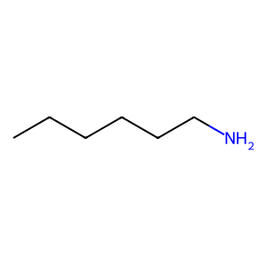 Structure of 1-hexanamine