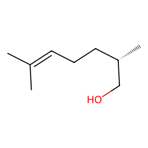 Structure of 1-methyl-4-heptenol