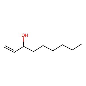 Structure of 1-nonen-3-ol