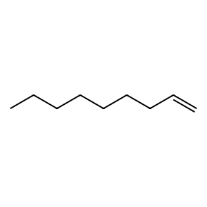 Structure of 1-nonene
