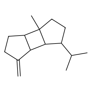 Structure of 1-nor-bourbonene