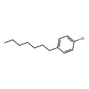 Structure of 1-pentyl heptylbenzene