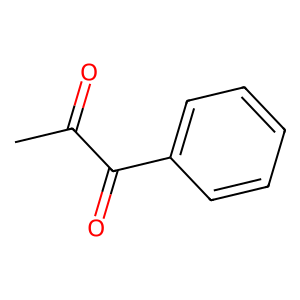 Structure of 1-phenyl-1,2-propanedione