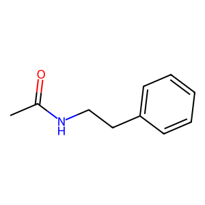 Structure of 1-phenylethylacetate