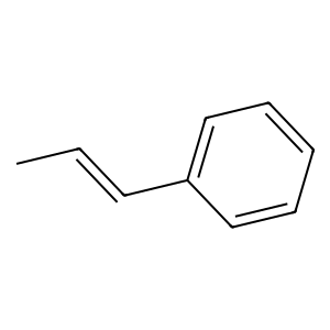 Structure of 1-propenylbenzene
