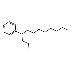 Structure of 1-propylnonyl benzene