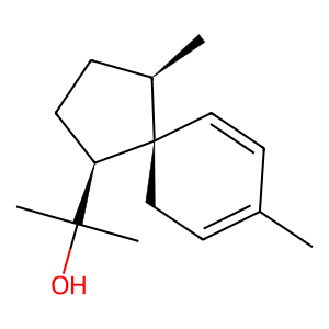 Structure of 10-epi-acora-3,5-dien-11-ol