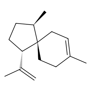 Structure of 10-epi-beta-acoradiene isomer