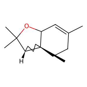 Structure of 10-epi-italicene ether