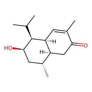 Structure of 10h-beta-9-oxo-agerophorone