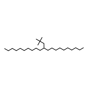 Structure of 11-1-ethylpropyl heneicosane