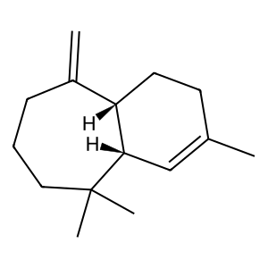 Structure of 11-alpha-h-himachal-4-en-1-beta-ol
