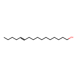 Structure of 11-hexadecen-1-ol