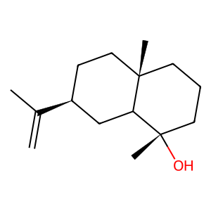 Structure of 11-selinen-4-ol
