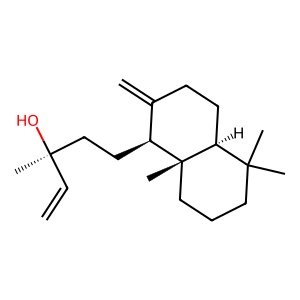 Structure of 13-epi-manool