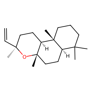 Structure of 13-epi-manool oxide