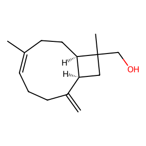 Structure of 14-hydroxy 9-epi-beta-caryophyllene