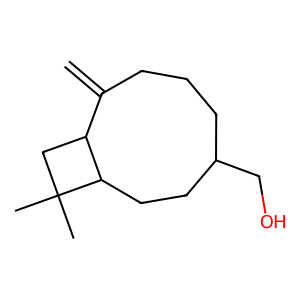 Structure of 14-hydroxy-4,5-dihydro-beta-caryophyllene