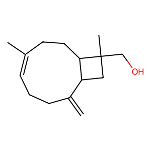 Structure of 14-hydroxy-9-epi e-caryophyllene