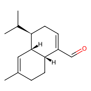 Structure of 14-oxy-alpha-muurolene