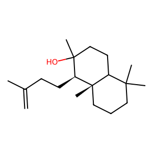 Structure of 15-nor-labdan-8-ol