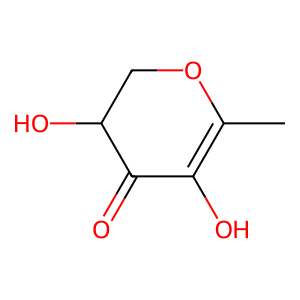 Structure of 2 3-dihydro-2 5-dihydroxy-6-methyl-4h-pyran-4-one
