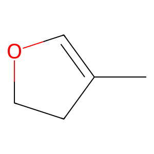 Structure of 2 3-dihydro-4-methylfuran