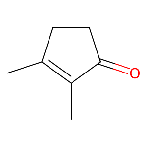 Structure of 2 3-dimethyl-2-cyclopenten-1-one