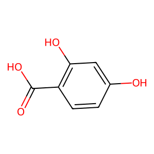 Structure of 2 4-dihydroxybenzoic acid