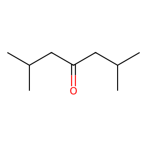 Structure of 2 6-dimethyl-4-heptanone