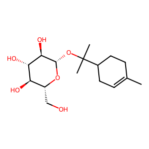 Structure of "o-terpineol