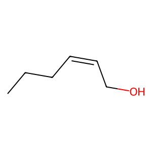 Structure of (2z)-hexenol