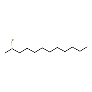 Structure of 2-bromo dodecane