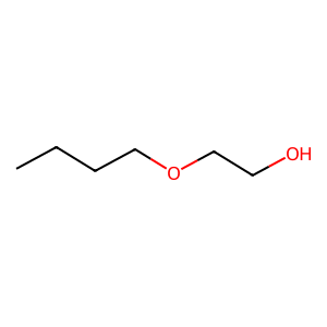 Structure of 2-butoxyethanol