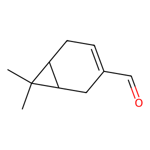 Structure of 2-caren-10-al