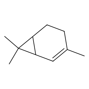 Structure of 2-carene
