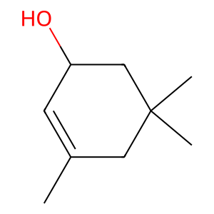 Structure of 2-cyclohexen-1-ol,
