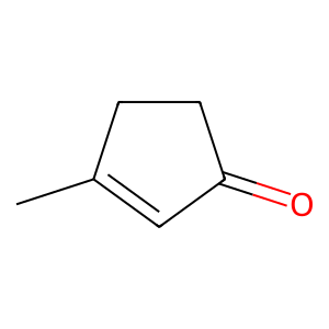 Structure of 2-cyclopenten-1-one, 3-methyl-2-(2-pentenyl)-