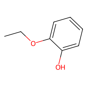 Structure of 2-ethoxyphenol