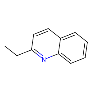 Structure of 2-ethylquinoline