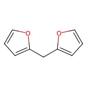 Structure of 2-furfurylfuran