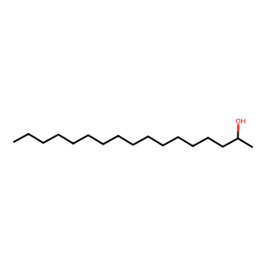 Structure of 2-heptadecanol