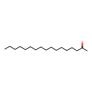 Structure of 2-heptadecanone