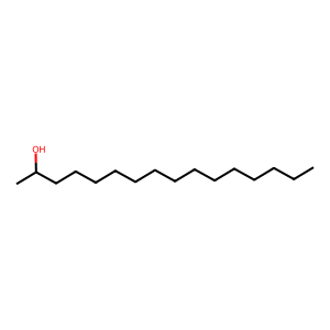 Structure of 2-hexadecanol