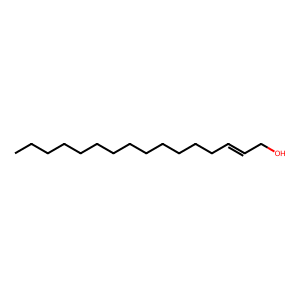 Structure of 2-hexadecen-1-ol  3, 7, 11, 15-tetramethyl-[r-[r r-(e)]]-