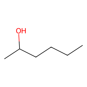Structure of 2-hexanol