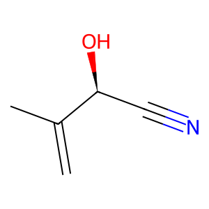 Structure of 2-hydroxy-2-methyl-3-butenylangelate