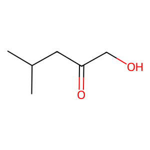 Structure of 2-hydroxy-4-methyl-2-pentanone