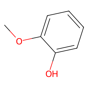 Structure of 2-methoxyphenol